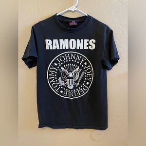 Black Ramones Tshit For Women